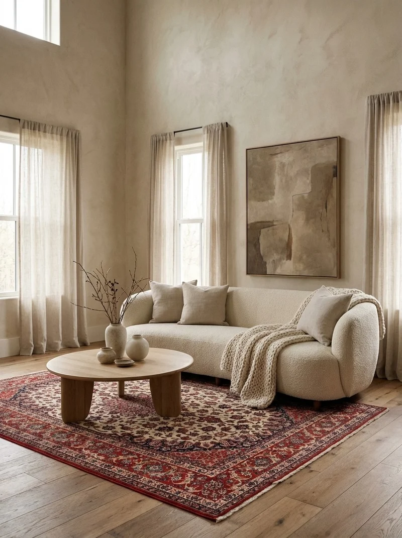 Isfahan · Handgeknüpft – Beige, 228x148 cm
