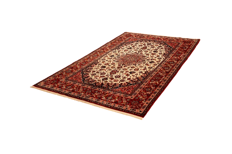 Isfahan · Handgeknüpft – Beige, 228x148 cm