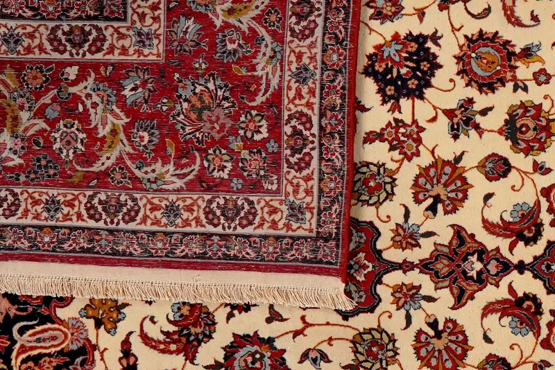 Isfahan · Handgeknüpft – Beige, 228x148 cm