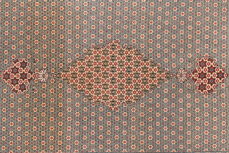 Ghoum · Handgeknüpft – Blau, 218x140 cm