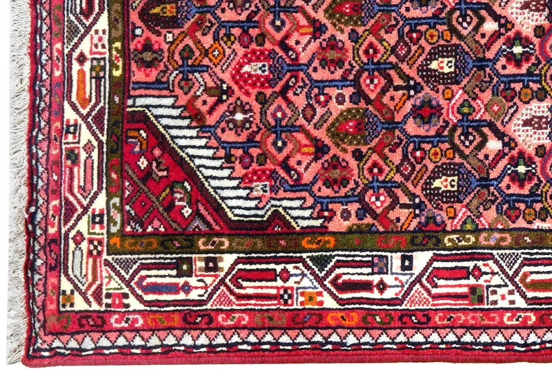Assadabad · Handgeknüpft – Rot, 203x80 cm