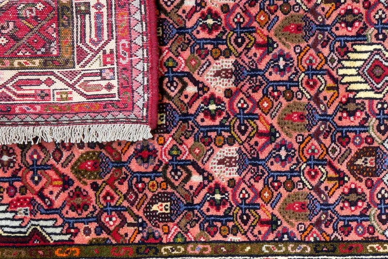Assadabad · Handgeknüpft – Rot, 203x80 cm