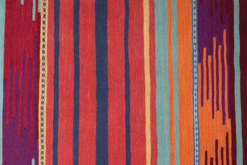 Kelim Gashgai · Handgewebt – Bunt, 258x106 cm