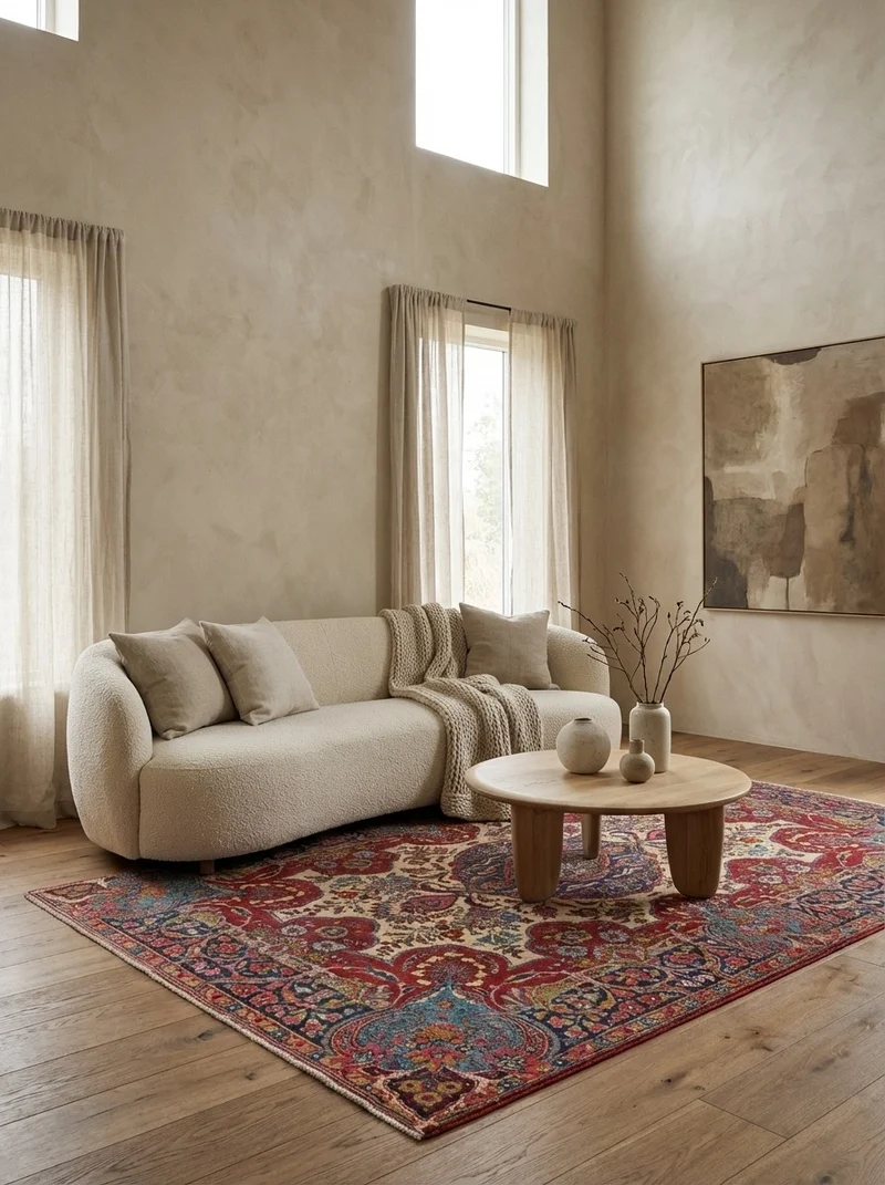 Tabriz Old · Handgeknüpft – Beige, 200x140 cm