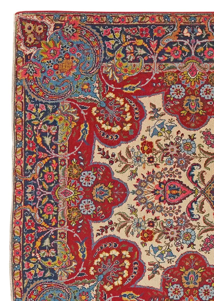 Tabriz Old · Handgeknüpft – Beige, 200x140 cm