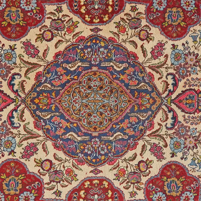 Tabriz Old · Handgeknüpft – Beige, 200x140 cm