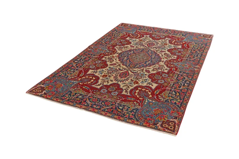 Tabriz Old · Handgeknüpft – Beige, 200x140 cm