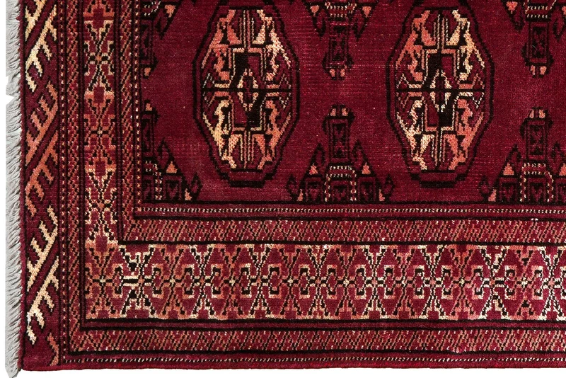 Heritage · Handgeknüpft – Rot, 138x96 cm