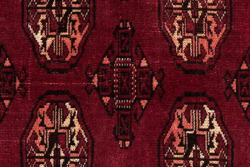 Heritage · Handgeknüpft – Rot, 138x96 cm