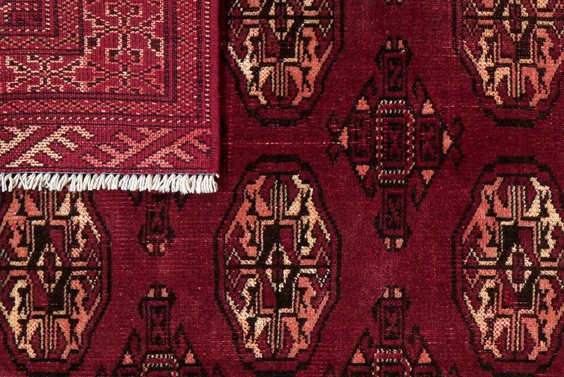Heritage · Handgeknüpft – Rot, 138x96 cm