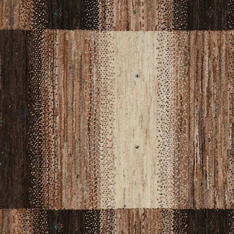 Rizbaf · Handgeknüpft – Braun, 139x84 cm