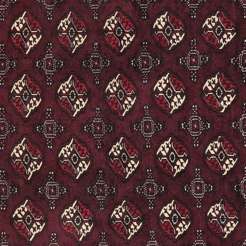 Turkman · Handgeknüpft – Rot, 257x187 cm