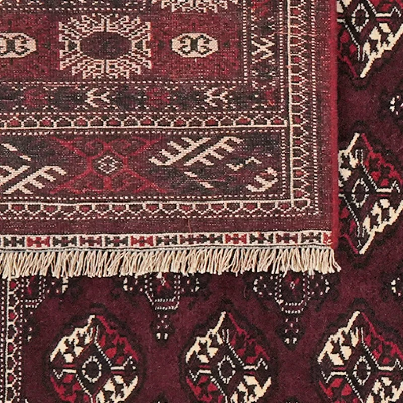 Turkman · Handgeknüpft – Rot, 257x187 cm
