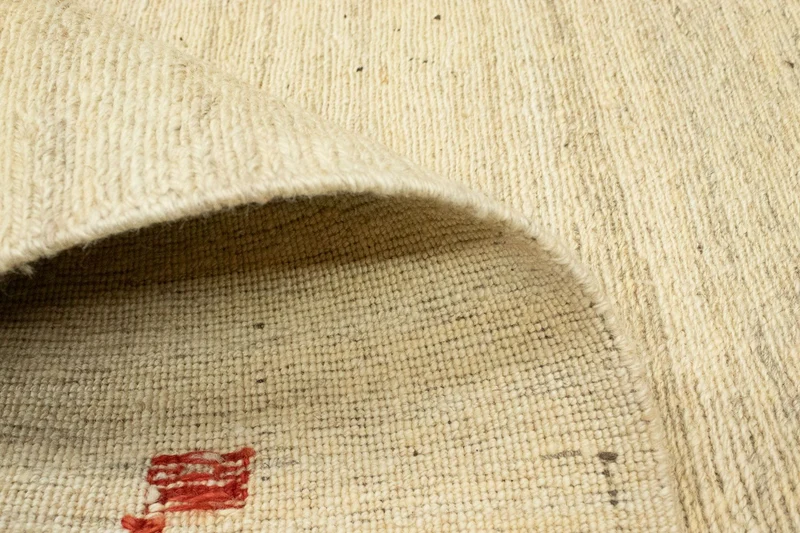 Gabbeh Teppich - Perser 105 x 138 cm - beige