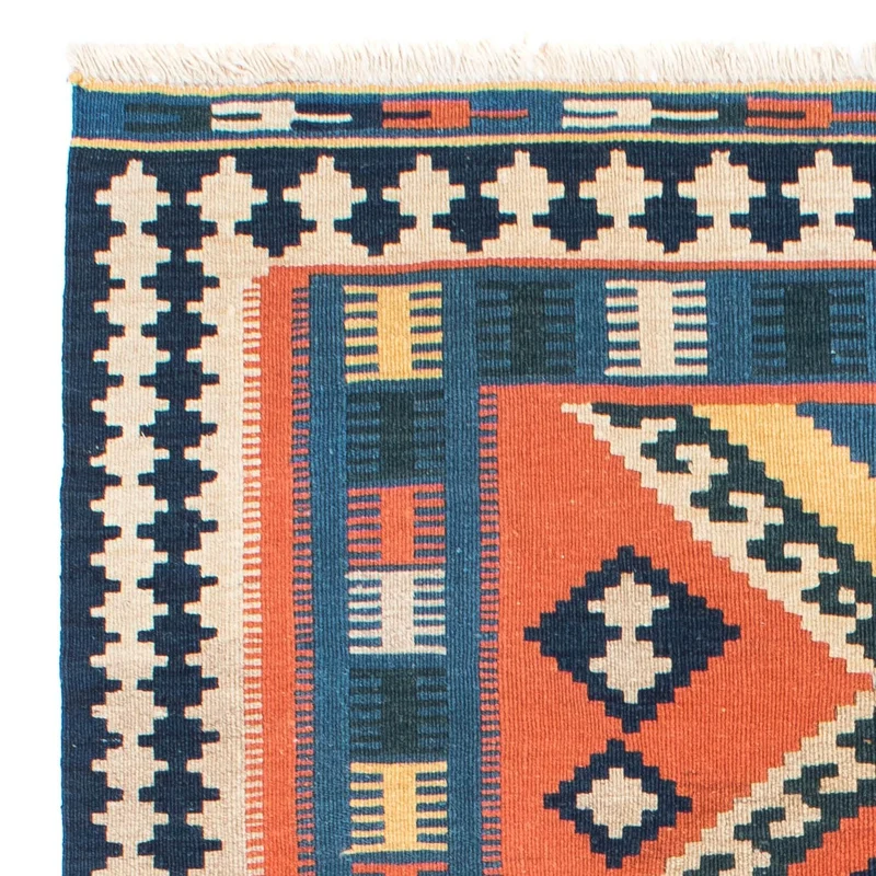 Kelim Teppich - Oriental 123 x 192 cm - rost