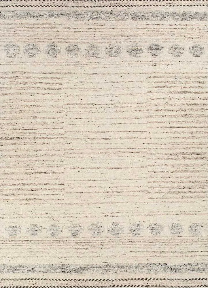 Wollteppich - 240 x 300 cm - creme