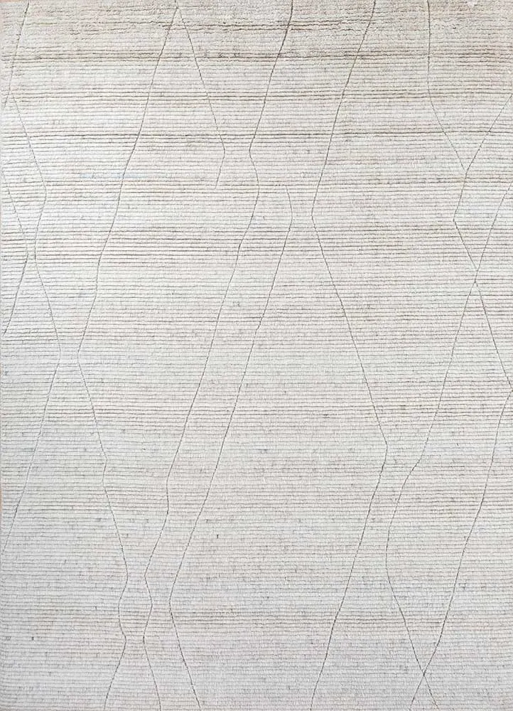 Wollteppich - 150 x 240 cm - creme