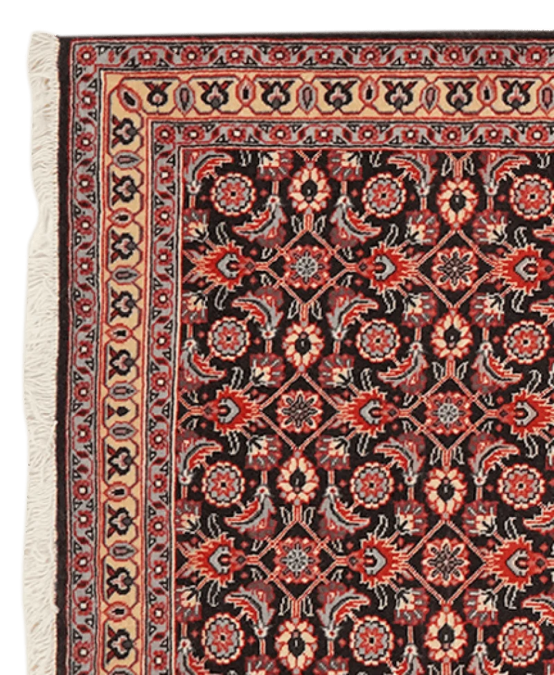 Tabriz 50 Raj · Handgeknüpft – Blau, 200x66 cm