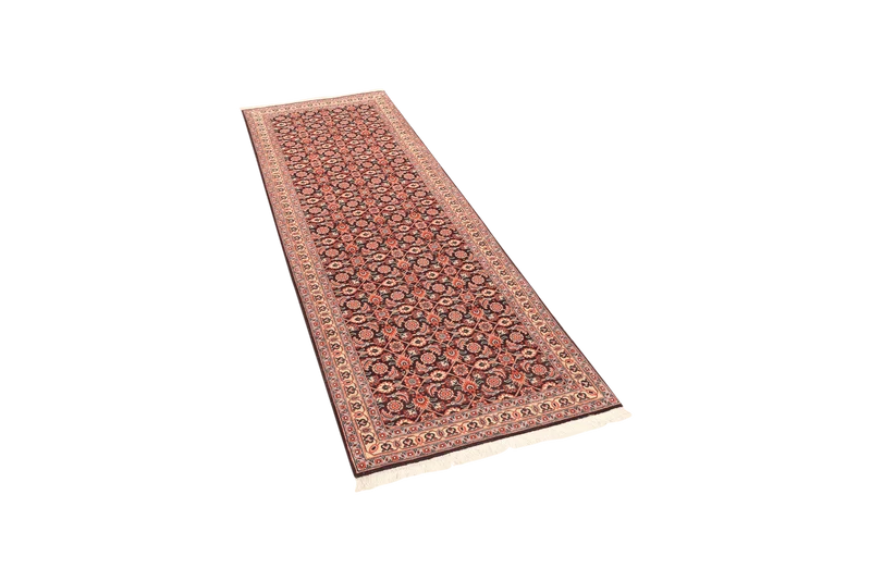 Tabriz 50 Raj · Handgeknüpft – Blau, 200x66 cm
