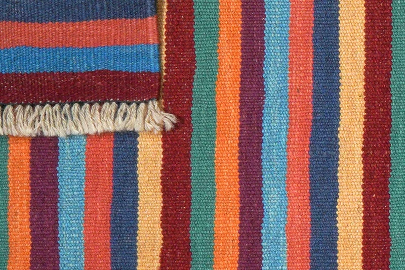 Kelim Gashgai · Handgewebt – Bunt, 193x66 cm