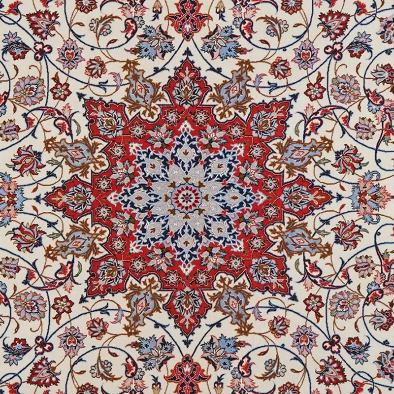 Isfahan · Handgeknüpft – Beige, 305x202 cm