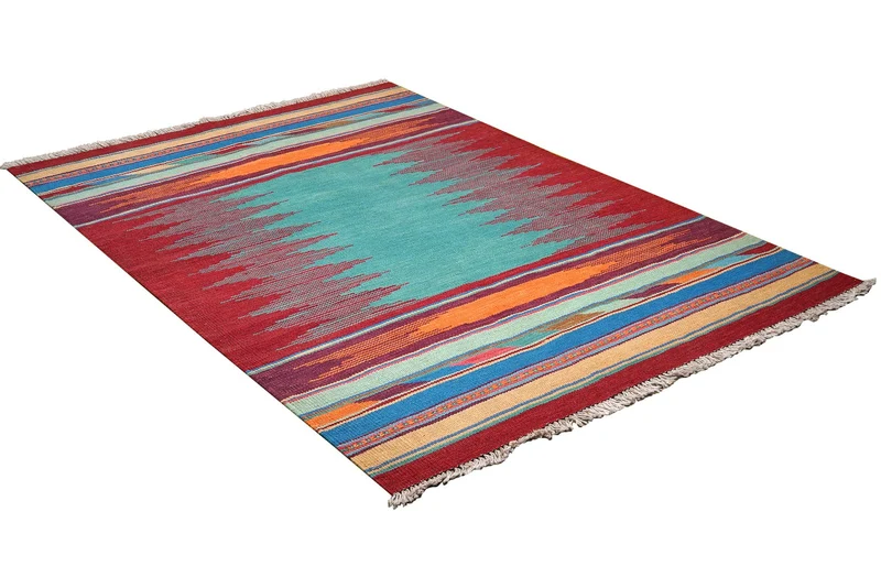 Kelim Gashgai · Handgewebt – Bunt, 181x127 cm