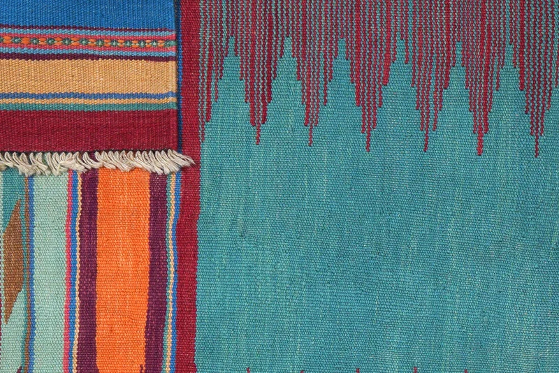 Kelim Gashgai · Handgewebt – Bunt, 181x127 cm