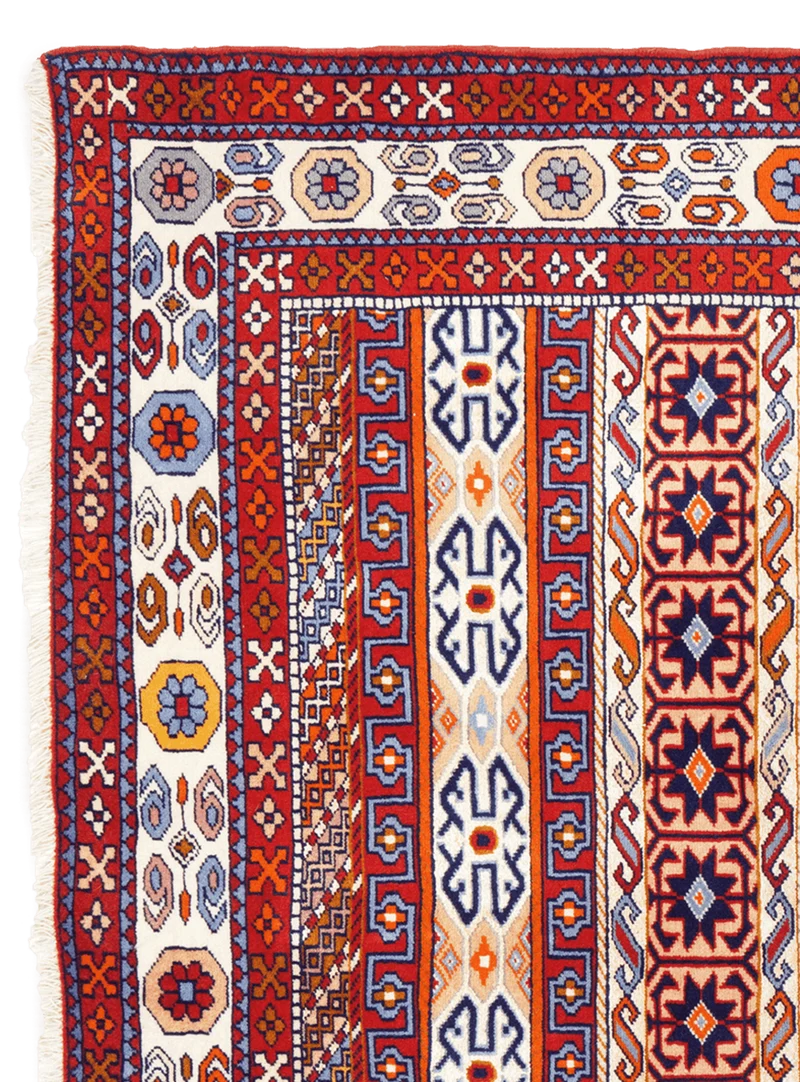 Kordibaf · Handgeknüpft – Bunt, 189x131 cm