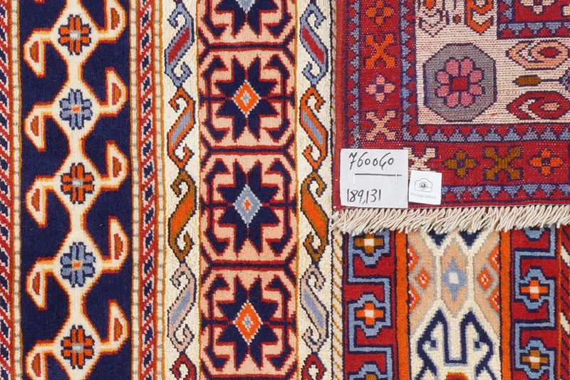 Kordibaf · Handgeknüpft – Bunt, 189x131 cm