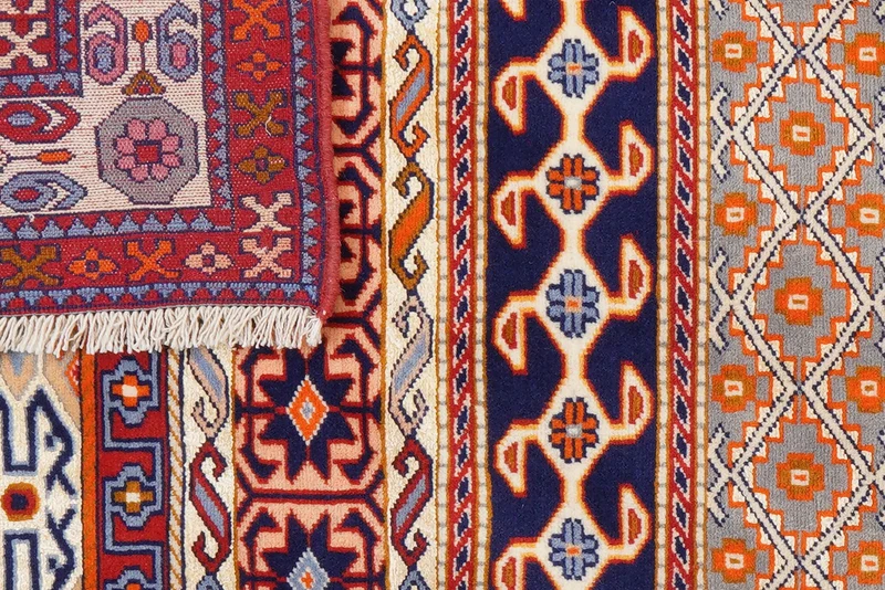 Kordibaf · Handgeknüpft – Bunt, 189x131 cm