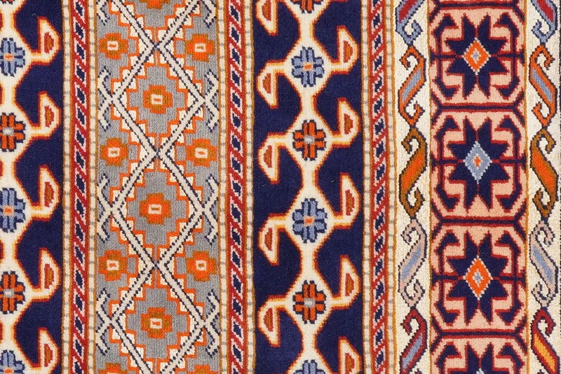 Kordibaf · Handgeknüpft – Bunt, 189x131 cm