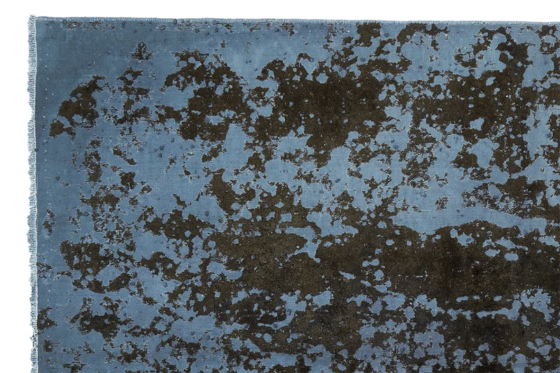 Vintage · Handgeknüpft – Blau, 263x184 cm