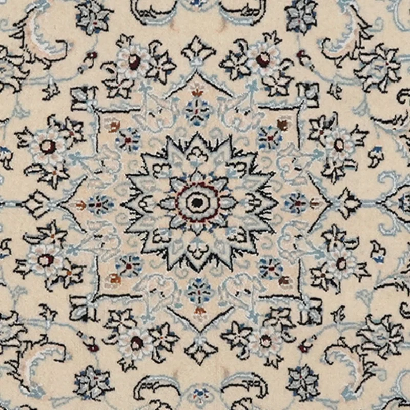 Nain 9La · Handgeknüpft – Beige, 125x77 cm