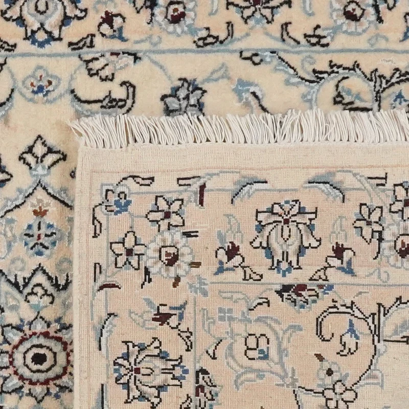 Nain 9La · Handgeknüpft – Beige, 125x77 cm