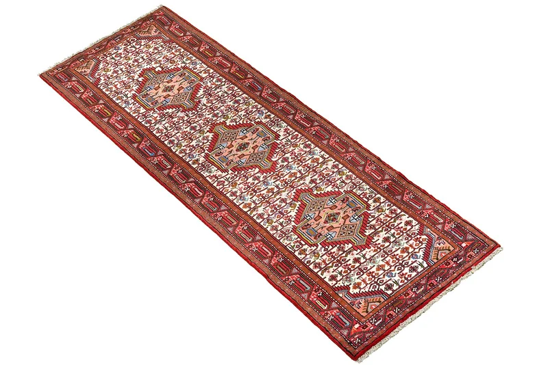 Assadabad · Handgeknüpft – Beige, 289x85 cm