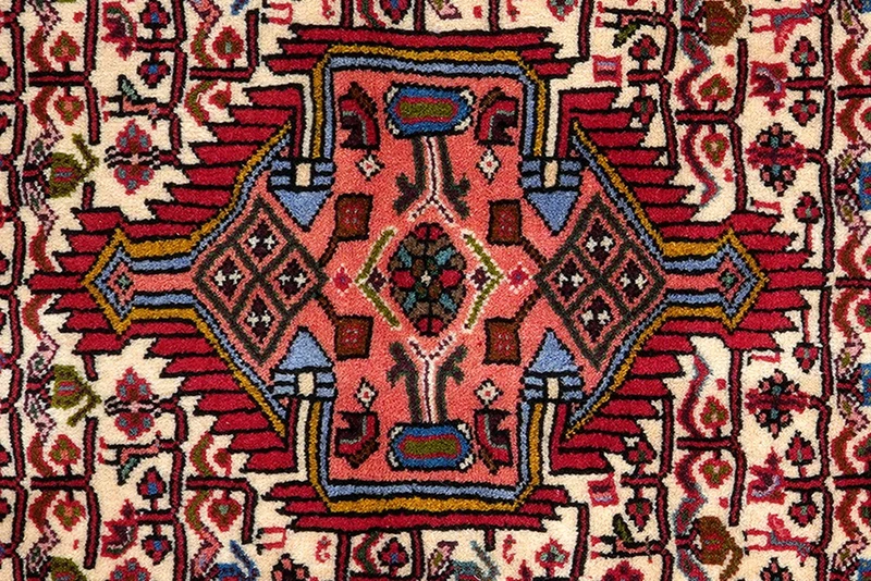 Assadabad · Handgeknüpft – Beige, 289x85 cm