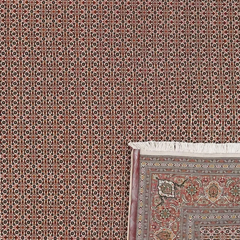 Tabriz 50 Raj · Handgeknüpft – Beige, 297x206 cm