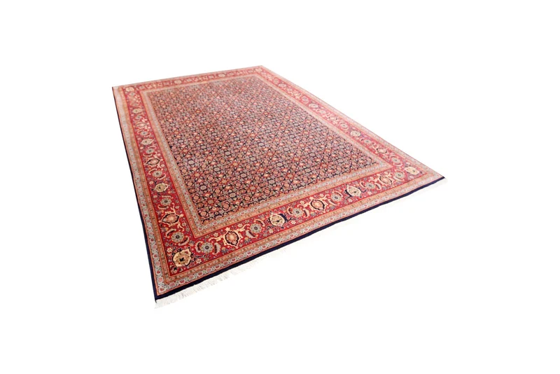 Tabriz 40 Raj · Handgeknüpft – Blau, 347x245 cm