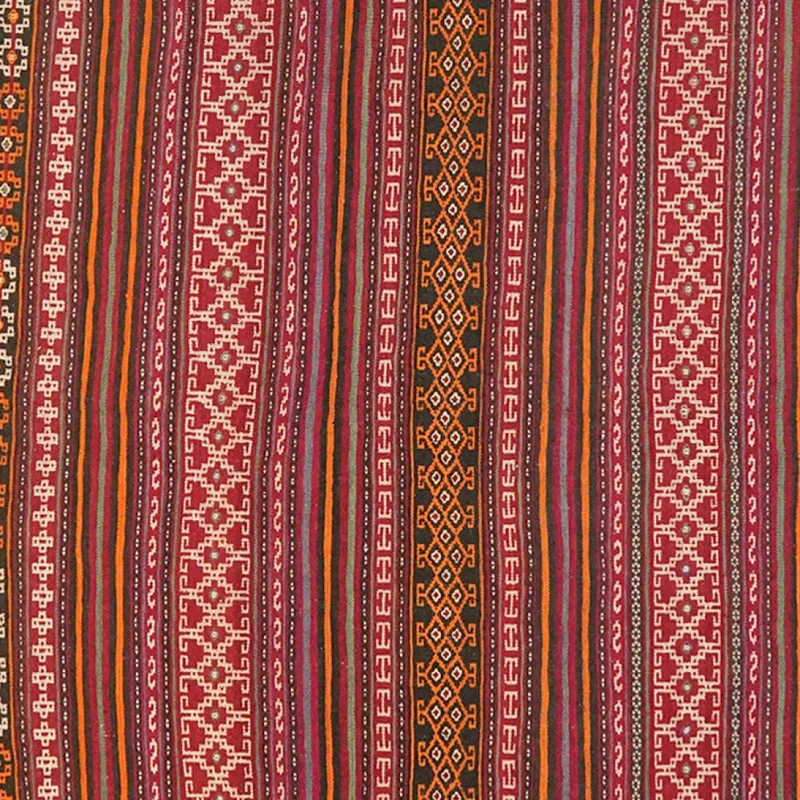 Kelim Kordi Old · Handgewebt – Bunt, 277x170 cm