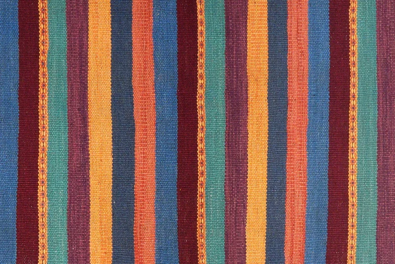 Kelim Gashgai · Handgewebt – Bunt, 204x66 cm