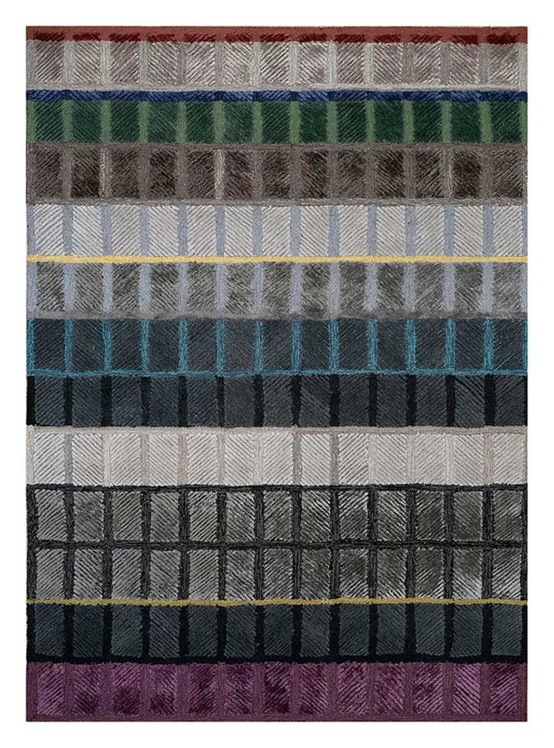 Wollteppich - 180 x 270 cm - mehrfarbig