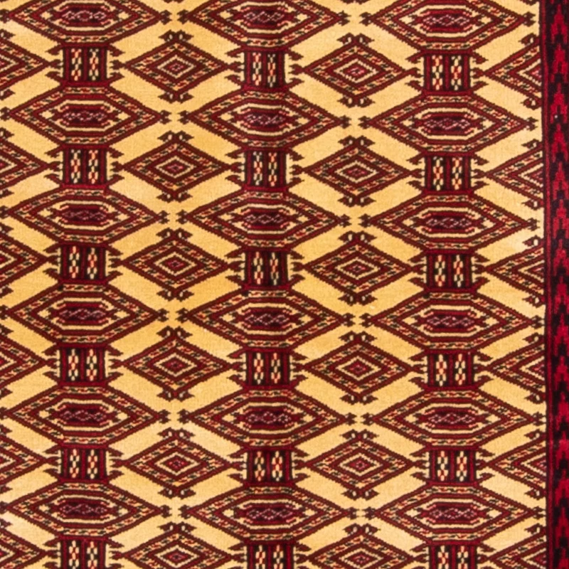 Turkaman Teppich - 128 x 176 cm - beige
