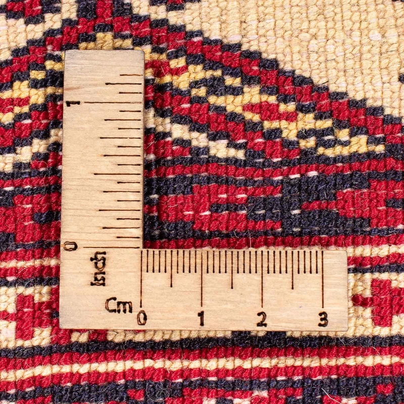 Turkaman Teppich - 128 x 176 cm - beige