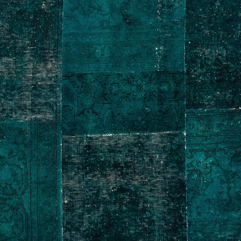 Patchwork Teppich 131 x 205 cm - mehrfarbig