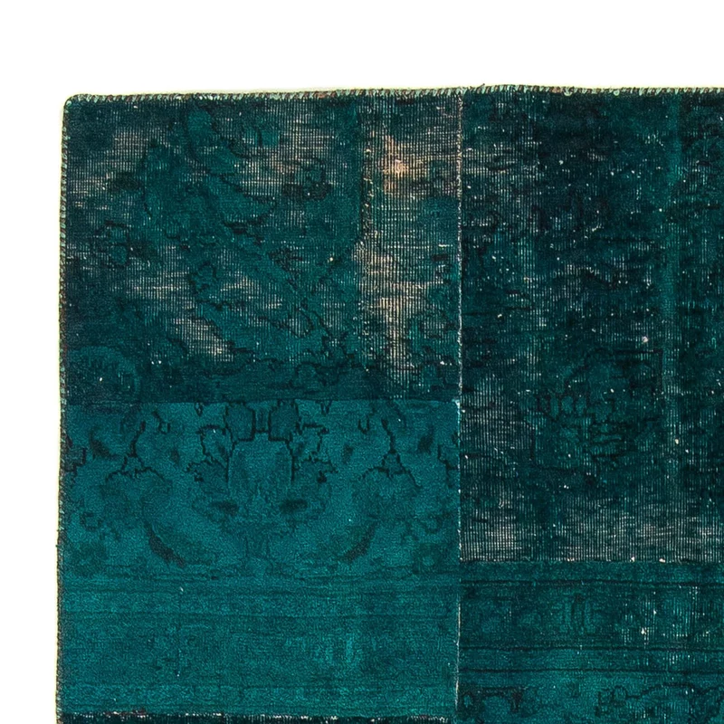 Patchwork Teppich 131 x 205 cm - mehrfarbig