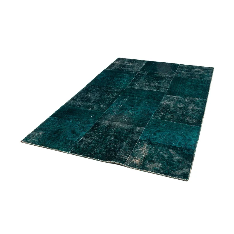 Patchwork Teppich 131 x 205 cm - mehrfarbig