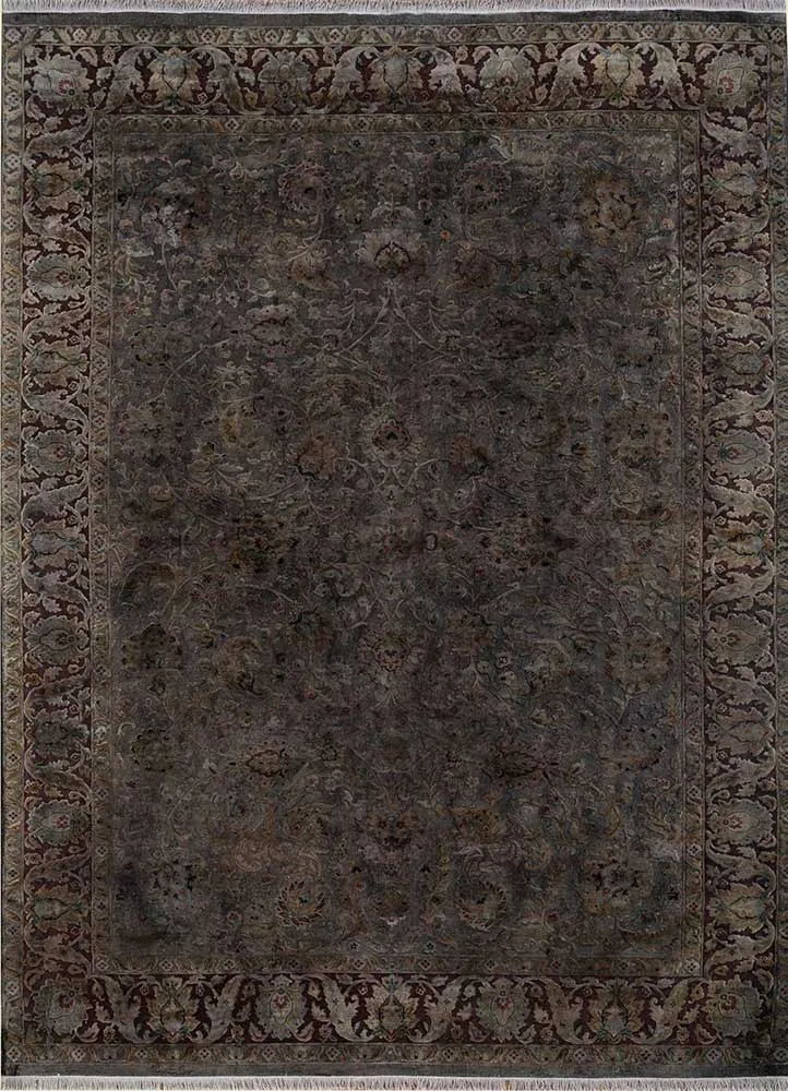 Designer Teppich - 208 x 295 cm - anthrazit