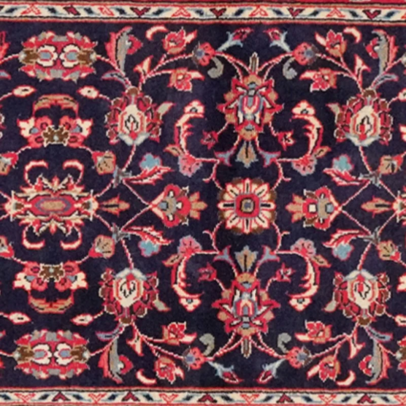 Ardakan · Handgeknüpft – Blau, 237x70 cm