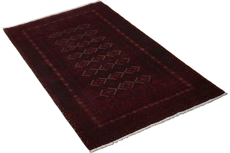 Belutch · Handgeknüpft – Rot, 203x117 cm