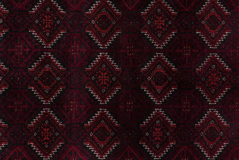 Belutch · Handgeknüpft – Rot, 203x117 cm